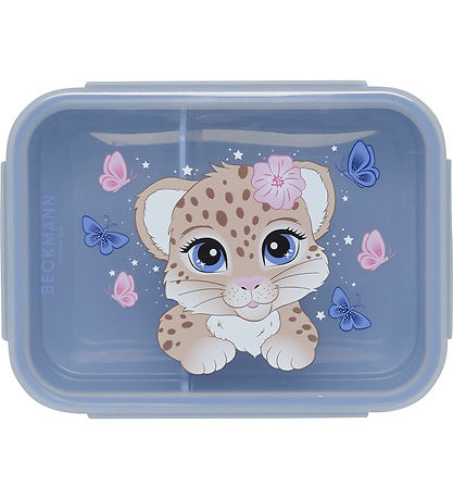 Beckmann Nestisbox - Blettatígur - Dökkblátt