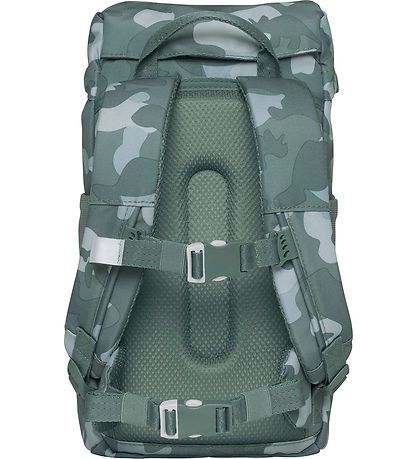 Beckmann Preschool Backpack - Classic+ Mini - Dinosaur - Grey Beckmann Preschool Backpack - Classic+ Mini - Dinosaur - Grey
