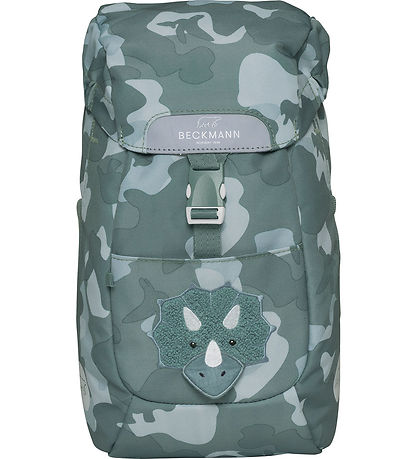 Beckmann Preschool Backpack - Classic+ Mini - Dinosaur - Grey Beckmann Preschool Backpack - Classic+ Mini - Dinosaur - Grey