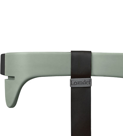 Leander Classic+ Syöttötuolin turvatanko - Sage Green M. Nahkahi