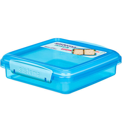 Sistema Lunchbox - Sandwich Box - 450 mL - Blue Sistema Lunchbox - Sandwich Box - 450 mL - Blue