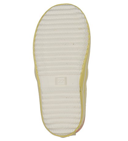 Wheat Rubber Boots - Mist - Multi Flowers