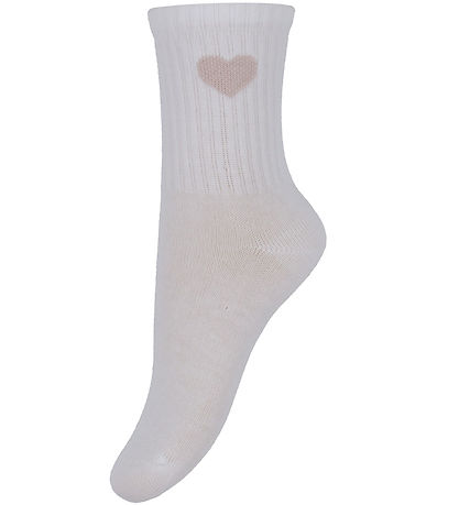 Minymo Socks - 2-Pack - Shell w. Heart