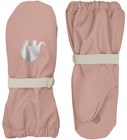 CeLaVi Mittens w. Fleece - PU - Misty Rose