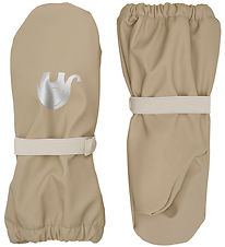 CeLaVi Mittens w. Fleece - PU - White Pepper CeLaVi Mittens w. Fleece - PU - White Pepper