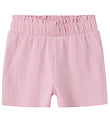 Shorts Name It - Rib - Noos - NmfSurajali - Rose Glaçage