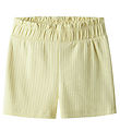 Shorts Name It - Rib - Noos - NmfSurajali - Pastel Yellow