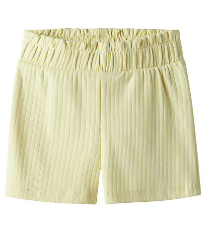 Name It Shorts - Rib - Noos - NmfSurajali - Pastel Yellow Name It Shorts - Rib - Noos - NmfSurajali - Pastel Yellow
