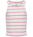 Kids Only Top - Rib - Short - KogNessa - Cloud Dancer/Fuchsia Pi Kids Only Top - Rib - Short - KogNessa - Cloud Dancer/Fuchsia Pi