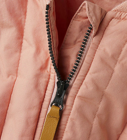 Lil' Atelier Bomber Jacket - NbnLio - Misty Rose w. Rainbow