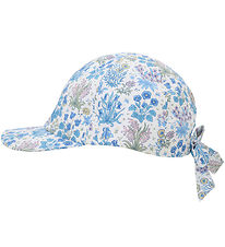 Huttelihut Pet - Soft Chambray m. Bloemen Huttelihut Pet - Soft Chambray m. Bloemen