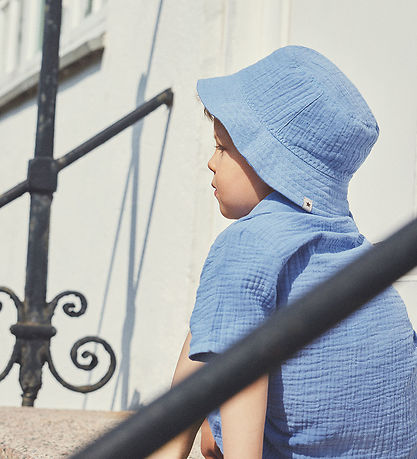 Huttelihut Bucket Hat - Muslin - Quiet Harbor Huttelihut Bucket Hat - Muslin - Quiet Harbor
