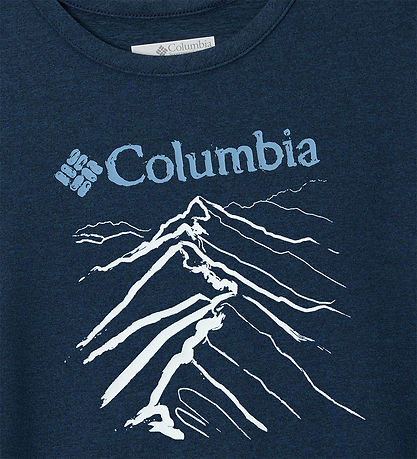 Columbia T-shirt - Tech Trail™ - Collegiate Navy Heather