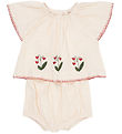 Ensemble de Shorts Copenhagen Colors - Dusty Rose W. Cream Strip Ensemble de Shorts Copenhagen Colors - Dusty Rose W. Cream Strip