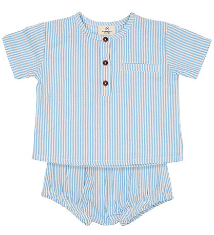 Ensemble de Shorts Copenhagen Colors - Sky Blue L Cream Stripe Ensemble de Shorts Copenhagen Colors - Sky Blue L Cream Stripe