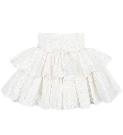 Konges Sløjd Skirt - Lacey Smock - Optic White