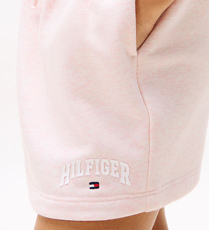 Tommy Hilfiger 스커트 - 플리트 테리 - 코럴 아이스 헤더