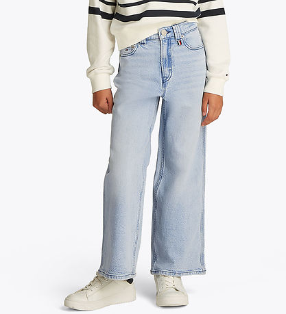 Tommy Hilfiger Gallabuxur - Mabel Bleach - Bleach Gallaefni