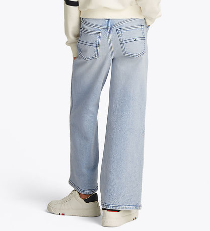 Tommy Hilfiger Gallabuxur - Mabel Bleach - Bleach Gallaefni