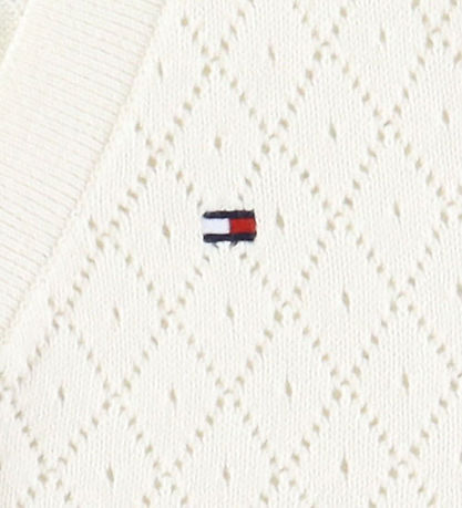 Tommy Hilfiger Cardigan - Crochet - Ivory Petal