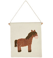 Smallstuff Wall Decoration - 27x24 cm - Horse Smallstuff Wall Decoration - 27x24 cm - Horse
