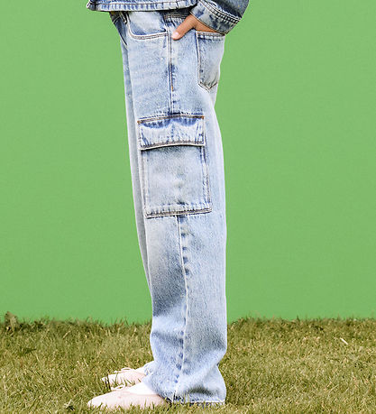 Name It Jeans - NkfRose - Light Blue Denim m. Strass