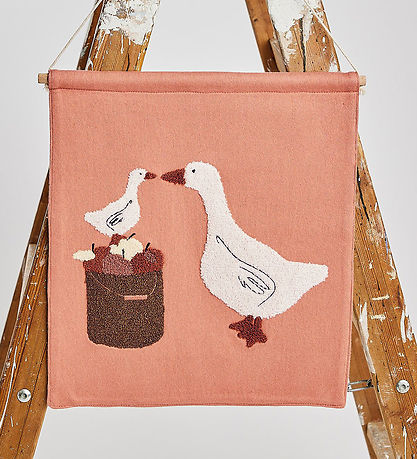 Smallstuff Wall Decoration - 37x33 cm - Farm living geese
