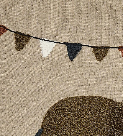 Smallstuff Wall Decoration - 37x33 cm - Elephants Celebration Smallstuff Wall Decoration - 37x33 cm - Elephants Celebration