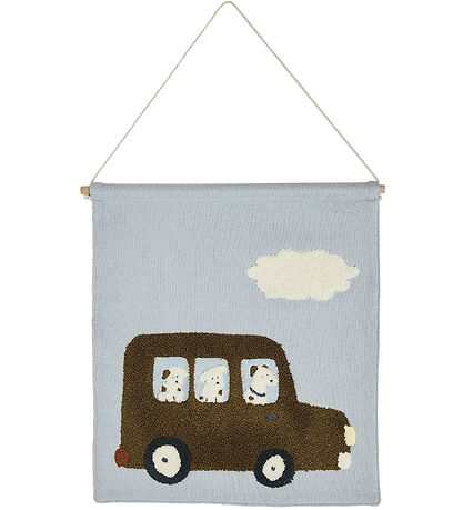 Smallstuff Wanddeko - 37x33 cm - Hunde fahren Smallstuff Wanddeko - 37x33 cm - Hunde fahren