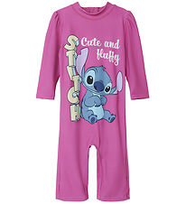 Name It Coverall Swimsuit - NmfMosa - UV40+ - Carmine Rose Name It Coverall Swimsuit - NmfMosa - UV40+ - Carmine Rose
