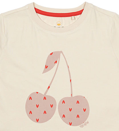 The New T-Shirt - TnNolene - White Swan m. Kirsche