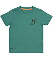 The New Siblings T-shirt - TnstNewel - Bottle Green w. Print The New Siblings T-shirt - TnstNewel - Bottle Green w. Print