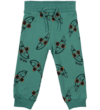 The New Siblings Joggingbroek - TnstNeo - Fles Green m. Erwten