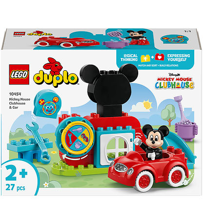 LEGO® DUPLO - Mickey Mouse Clubhouse & Car 10454 - 27 Parts LEGO® DUPLO - Mickey Mouse Clubhouse & Car 10454 - 27 Parts