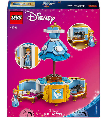 LEGO® Disney - Tuhkimo Mekko 43266 - 474 Osaa