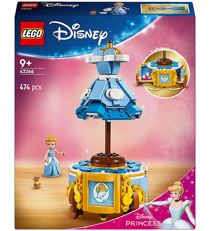 LEGO® Disney - Tuhkimo Mekko 43266 - 474 Osaa