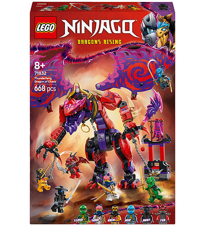 LEGO® Ninjago - Chaos Dragon Thunderfang 71832 - 668 Parts LEGO® Ninjago - Chaos Dragon Thunderfang 71832 - 668 Parts