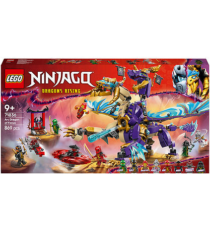 LEGO® Ninjago - Keskittymisen lohikäärme Arc 71836 - 869 Osaa