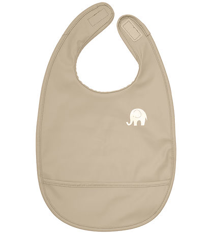 CeLaVi Bib - PU - White Pepper