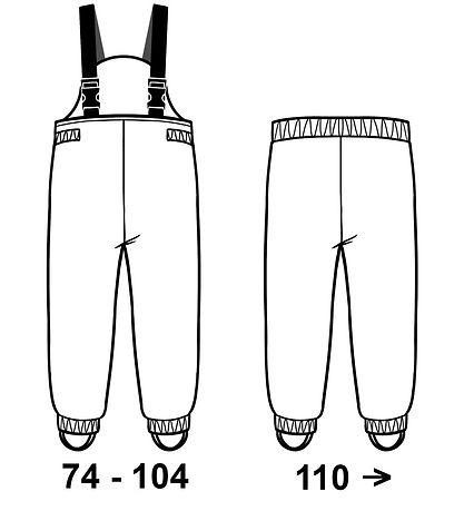 Mikk-Line Rainwear w. Suspenders - PU - Kelp w. Firefighter