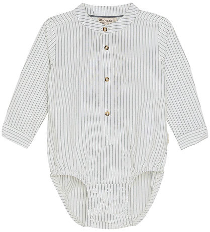 Minymo Bodysuit l/s - Blue Nights