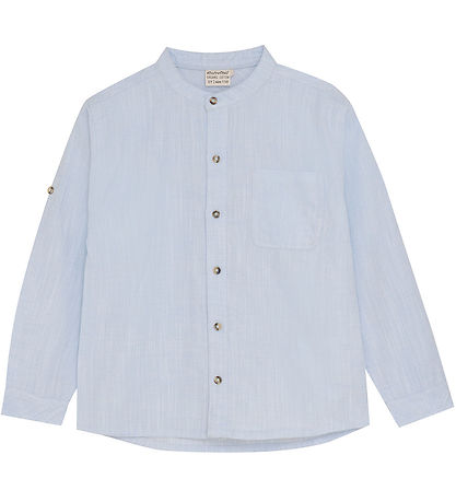 Minymo Shirt - Y/D - Blue Fog