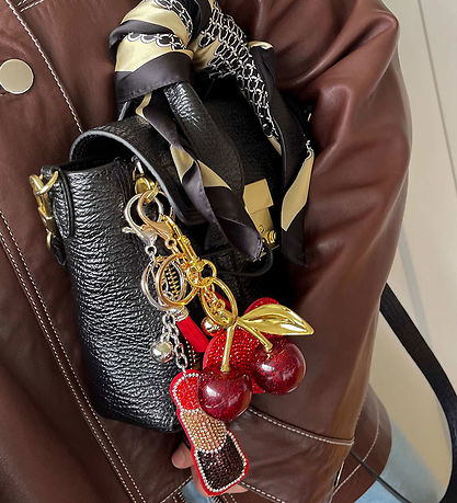 By Stær Keychain - Cherry - Red