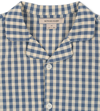 Chemise Konges Sløjd - Kim - Capitaines Blue Vérifier