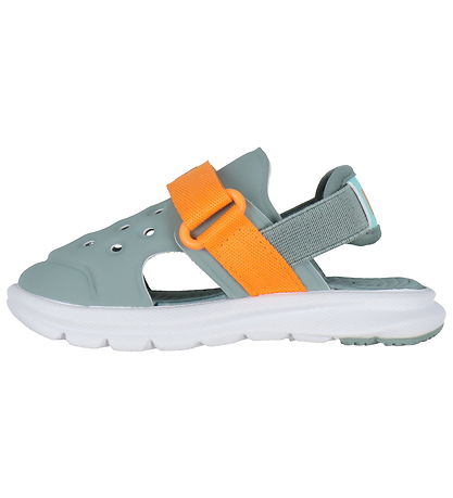 Puma Sandalar - Evolve Ac Inf - Green/Moon Appelsína