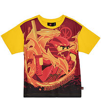 LEGO® Ninjago T-Shirt - LWTaffy - Gelb LEGO® Ninjago T-Shirt - LWTaffy - Gelb