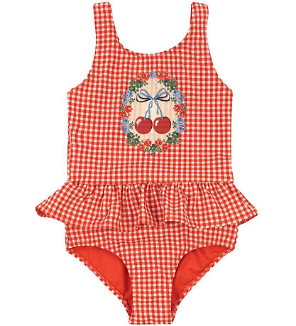 Konges Sløjd Swimsuit - Soline - Fiery Red Konges Sløjd Swimsuit - Soline - Fiery Red