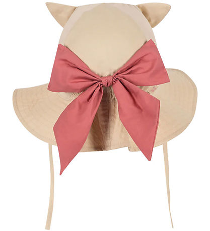 Konges Sløjd Sun Hat - Verbena Bow Kitty - Cream Brulee