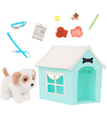 Our Generation Dog house w. Dog