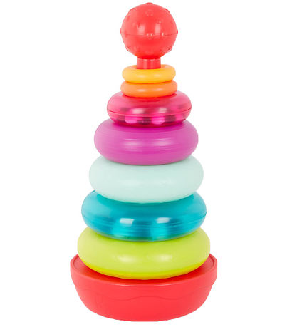 B. toys Palikkatorni - Rainbow Sormukset - 9 Osaa